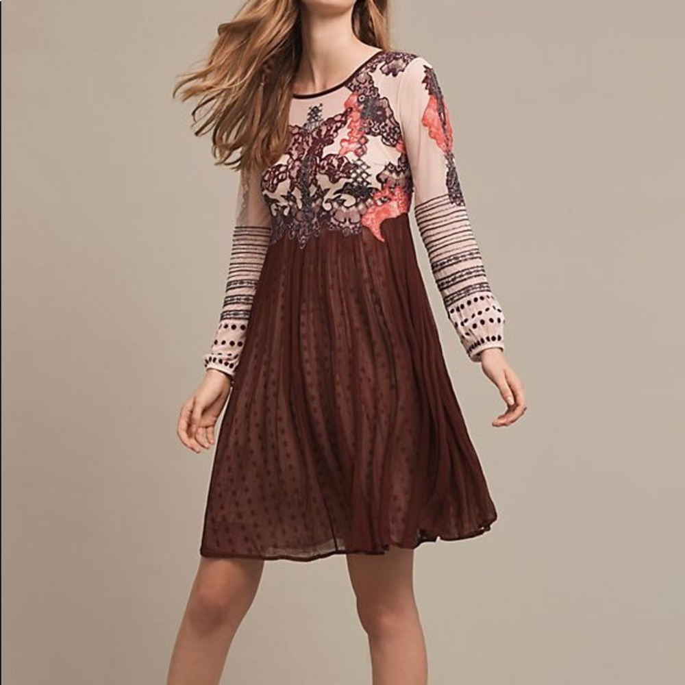 RARE NWOT Anthropologie Eastberry Dress